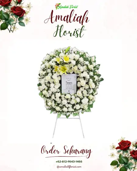 Krans Bunga Duka Cikarang Utara